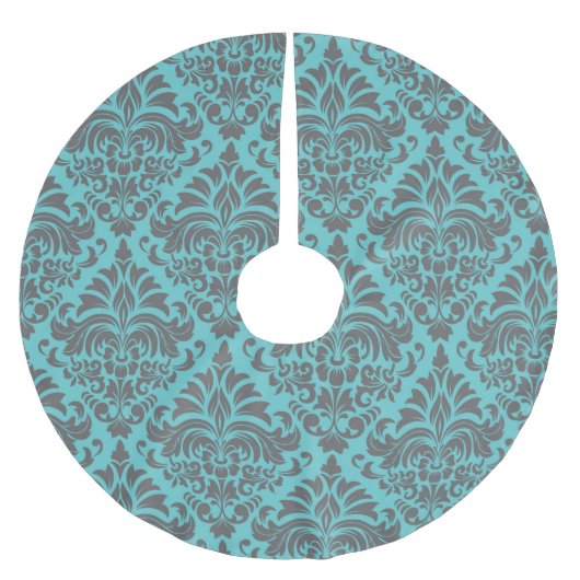 Damaspatroon Kerstboom Rok (Voorkant)