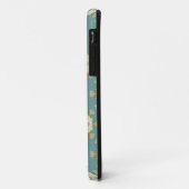 Damaspatroon met abstracte elementen Case-Mate iPhone case (Achterkant/links)