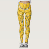 Damaspatroon met keten leggings (Voorkant)