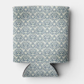 Damaspatroon op verloopachtergrond 2 blikjeskoeler (Voorkant)