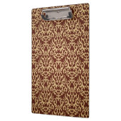 Damaspatroon op verloopachtergrond klembord (Links)