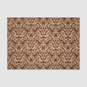 Damaspatroon op verloopachtergrond tissuepapier (Voorkant)