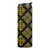  Damaspatroon Thermosbeker (Gedraaid links)