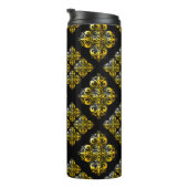  Damaspatroon Thermosbeker (Geroteerd rechts)