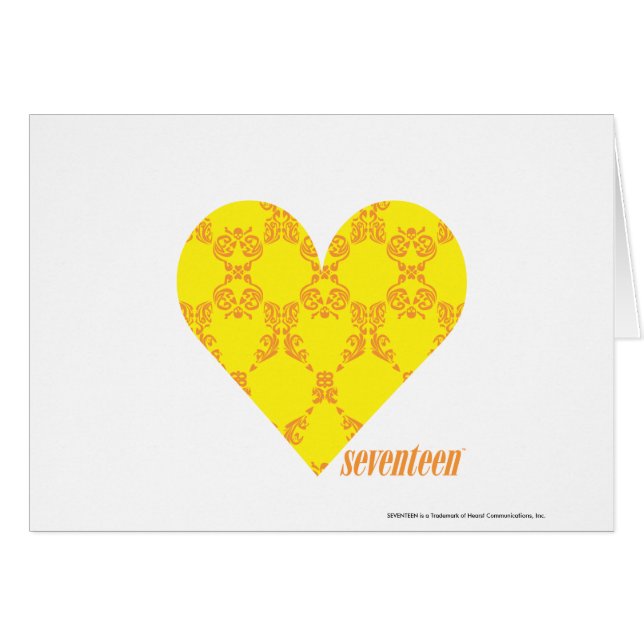 Damassé 4 jaune-orange (Devant horizontal)