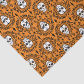 Damassé morte - papier de soie de soie chic de (Détail)