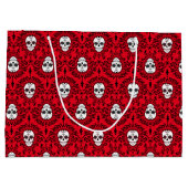 Damassé morte - sac fait sur commande de cadeau de (Dos)