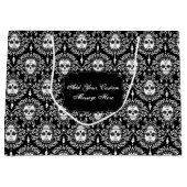 Damassé morte - sac fait sur commande de cadeau de (Devant)