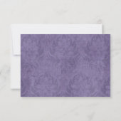 Damassé Violet RSVP (Dos)