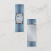 Damassés abstraites florales de carte de visite de (Devant / Derrière)