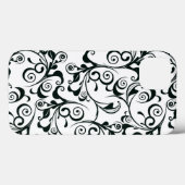 Damast Case-Mate iPhone Case (Achterkant (horizontaal))