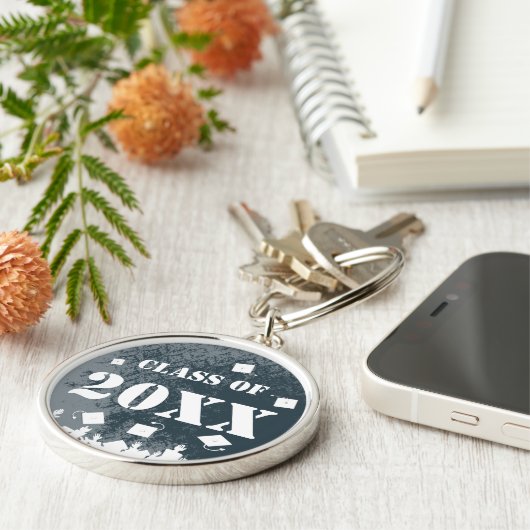 Damast Klasse van Sleutelhanger Het werpen van Pe (Zijkant)