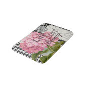 Damast Patroon Bloemen Decor  Badmat (Gekanteld)