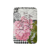 Damast Patroon Bloemen Decor  Badmat (Voorkant Verticaal)