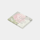 Damast Patroon Bloemen Decor  Post-it® Notes (Schuin)