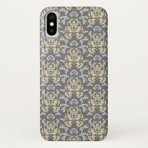 Damast patroon iPhone x hoesje