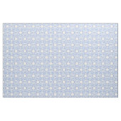 damastblauw patroon stof (Yard (91,4 cm))