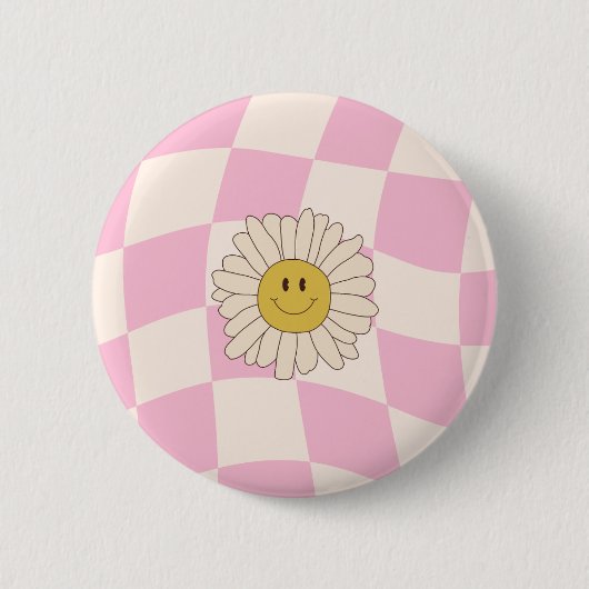 dambord Daisy Button (Voorkant)