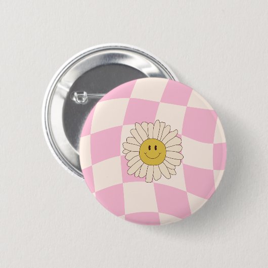 dambord Daisy Button (Voorkant /achterkant)
