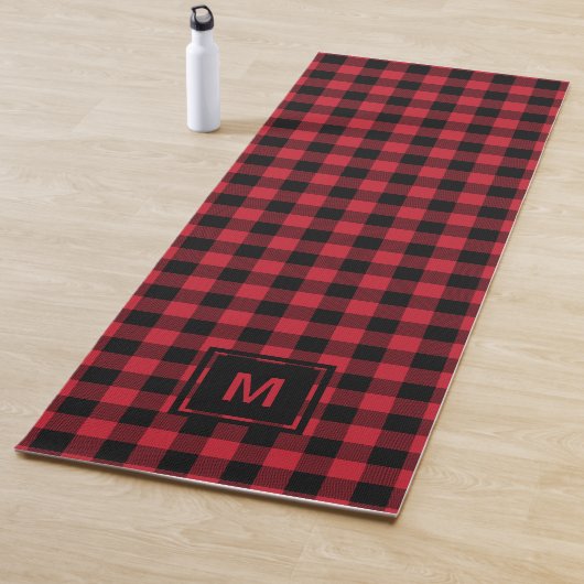 Dambord Mannelijk Rutpatroon Monogram Yogamat (In situ)