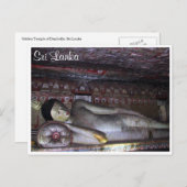 dambulla grove buddha briefkaart (Voorkant / Achterkant)