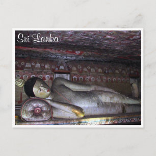 dambulla grove buddha briefkaart