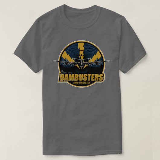 Dambusters Avro Lancaster T-shirt (Design voorkant)
