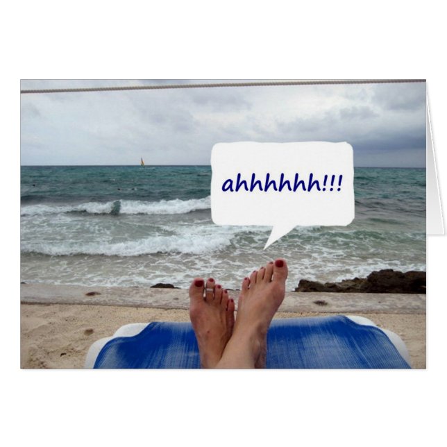 DAME À LA PLAGE MANQUANT SA PERSONNE SPÉCIALE (Devant horizontal)