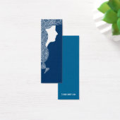 Dame - Aangepaste kleuren mini-Bladwijzer Mini Visitekaartjes (Bureau)