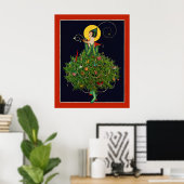 DAME AVEC CADEAUX DE NOËL ART DÉCO BEAUTÉ MODE (Bureau à domicile)