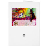 DAME AVEC CHAT NOIR (Dos)