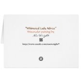 Dame avec conseil à la fermeture des portes (Dos Horizontal)