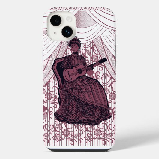 dame avec guitare (Verso)