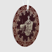 dame boit du thé (devant)