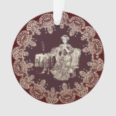 dame boit du thé (devant)