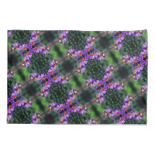 Dame Butterfly, gebilderd op Abstract rooster Kussensloop (Achterkant)