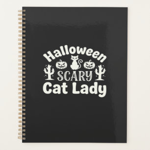 Dame de chat effrayante Halloween_1