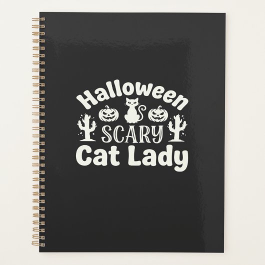 Dame de chat effrayante Halloween_1 (Devant)