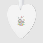 Dame de la cantine de Pâques Équipage de la cafété (devant)