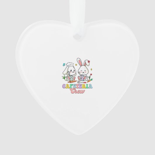 Dame de la cantine de Pâques Équipage de la cafété (devant)