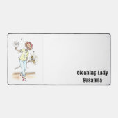 Dame de nettoyage de la masse du bureau (Recto)