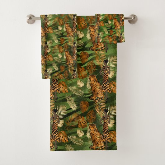 Dame de tigre d'or vert de cuivre tropical (En situation)