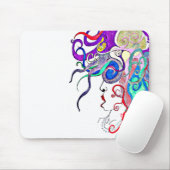 dame des levens muismat (Met muis)