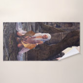 Dame Dragon (Serviette de bain)