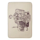 dame drink thee badmat (Voorkant Verticaal)