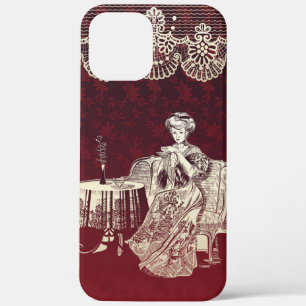 dame drink thee iPhone 12 pro max hoesje