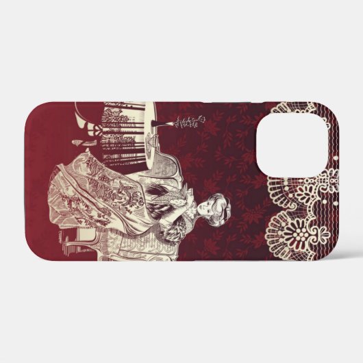 dame drink thee Case-Mate iPhone case (Achterkant (horizontaal))