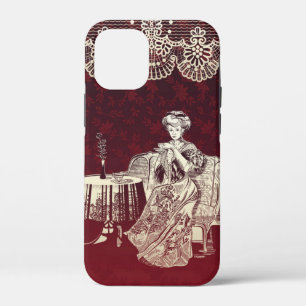 dame drink thee iPhone 12 mini hoesje