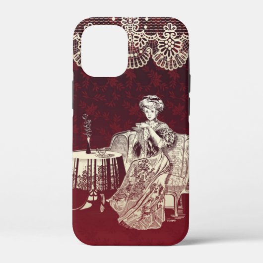 dame drink thee Case-Mate iPhone case (Achterkant)