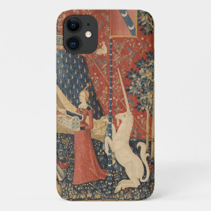 Dame en de Vintage van de middeleeuwen van de Unic iPhone 11 Hoesje